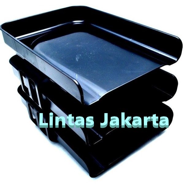 Letter Tray / Bak Surat Executive 3 Susun Merk Microtop M 803