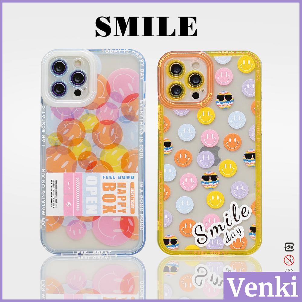 iPhone 13 Pro Max iPhone Case Silicone Soft Case Clear Case Large Hole Camera Protective Ring Shockproof Color Smiley Cute Style For iPhone 13 Pro Max iPhone 12 Pro Max iPhone 11 Pro Max iPhone 7 Plus iPhone XR XS MAX Pro 11 Max pro 12 13 XR 7 Plus/8 XS