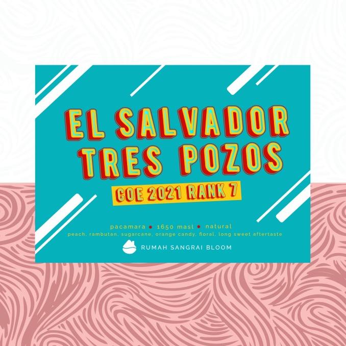 

EL SALVADOR TRES POZOZ| biji kopi filter arabica Pacamara COE winner 7