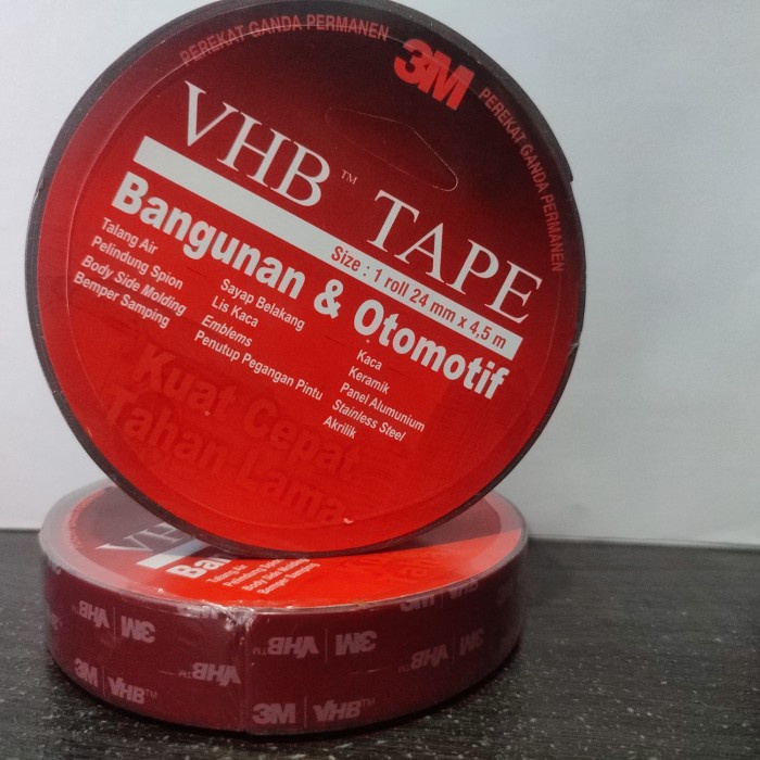 

Promo Bulan Ini Double Tape. Vhb 4900 3M Automotive & Buliding ,Ukran 24 Mm X 4,5 Mtr Terlaris