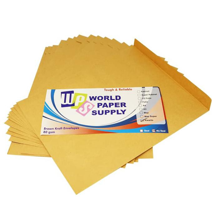 

HOT PROMO!!! Amplop Coklat Ukuran Kwarto WPS ( 21 x 27 cm ) SPECIAL