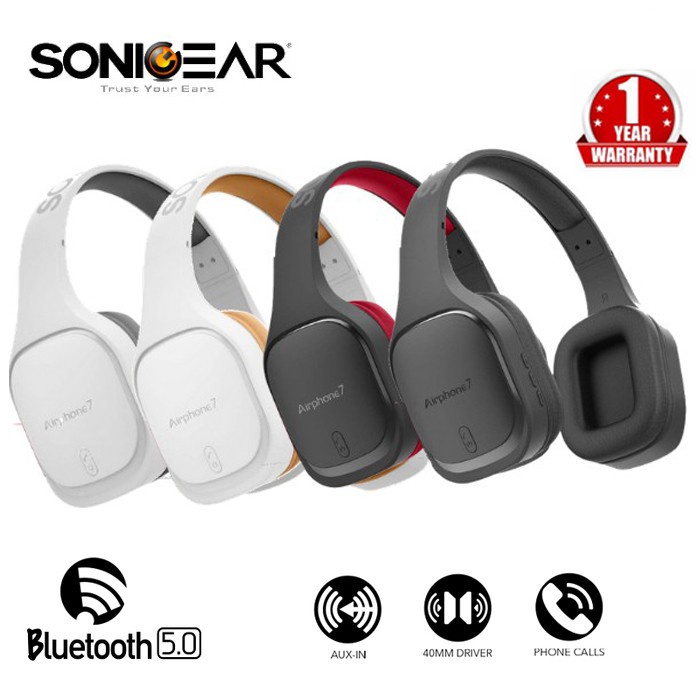 Headset SonicGear Airphone 7 Bluetooth 5.0 - Headphone Airphone 7