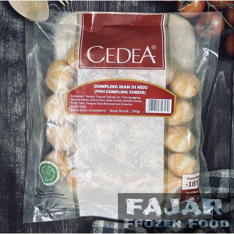 

Cedea Dumpling Isi Keju (Cheese Dumpling) 500gr