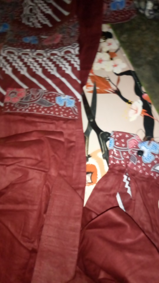 Sarimbit/couple Batik Modang Bunga Terbaru Baju Kondangan Dan Baju Pesta Termurah