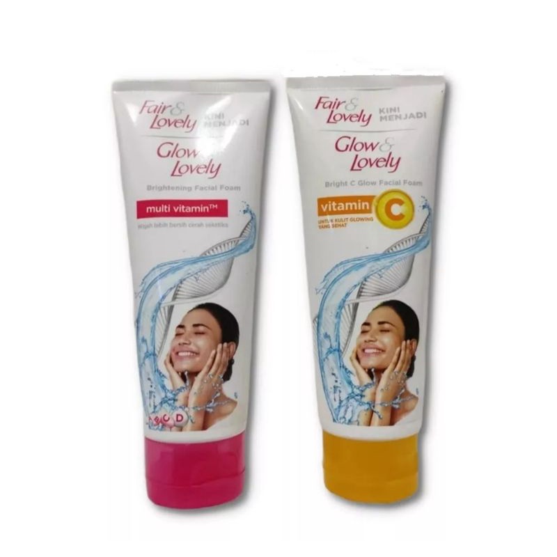 FAIR AND LOVELY Facial Foam 100 ml sabun muka