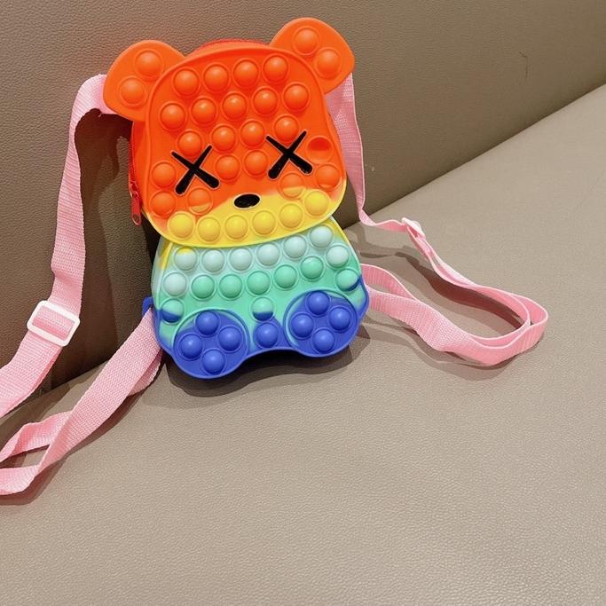 ➲ Tas Ransel Pop It Anak Ukuran Besar (New-KAWS ) ♨