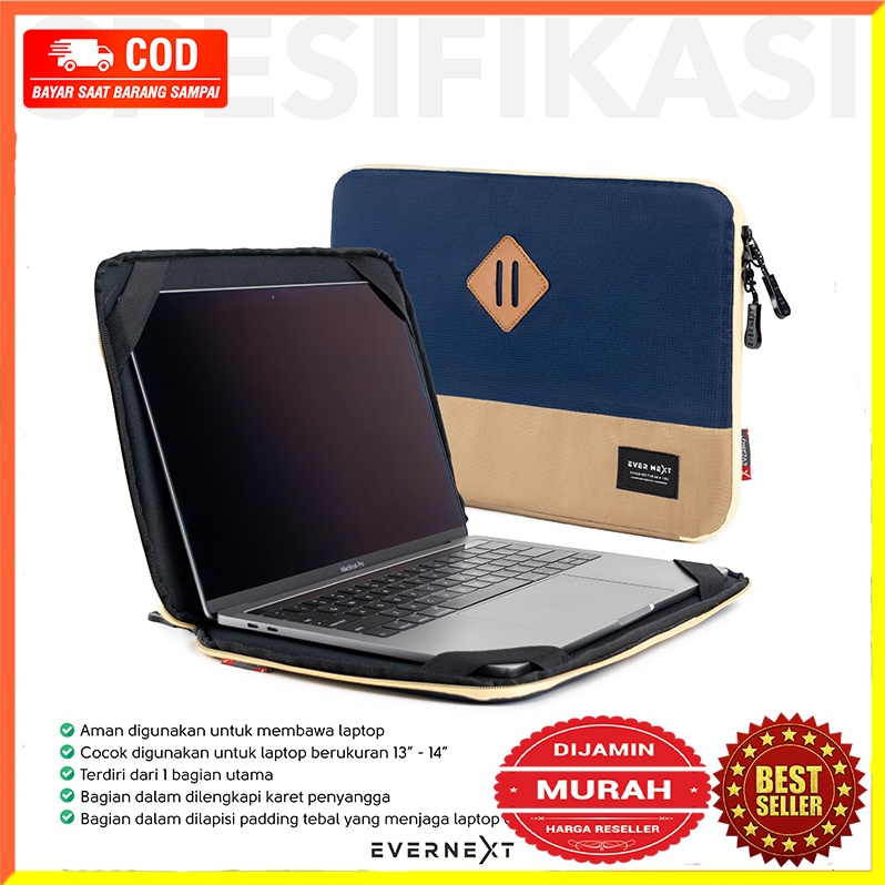 TAS LAPTOP WATERPROOF AZIEL TAS JINJING LAPTOP TAS LAPTOP MACBOOK AIR / PRO ACER DELL ASUS ROG SAMSU