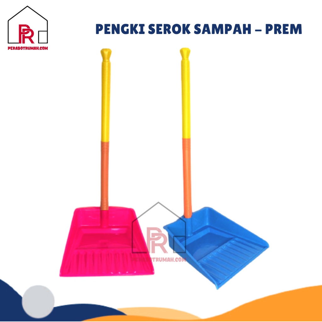 Serok Sampah - Pengki Warna / Engkrak Serokan / Pengki Set Pembersih Rumah