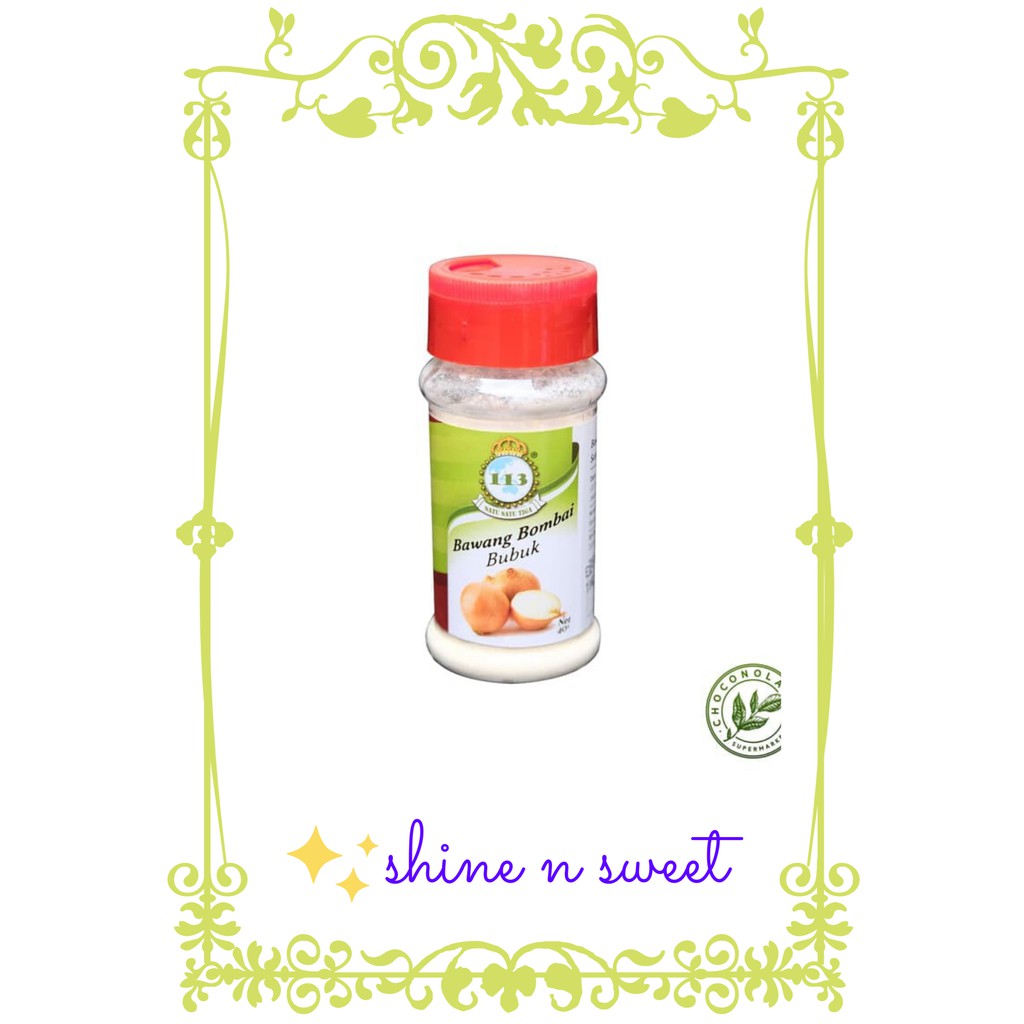 

Bumbu 113 (Satu Satu Tiga) Bawang Bombay / Bombai Bubuk