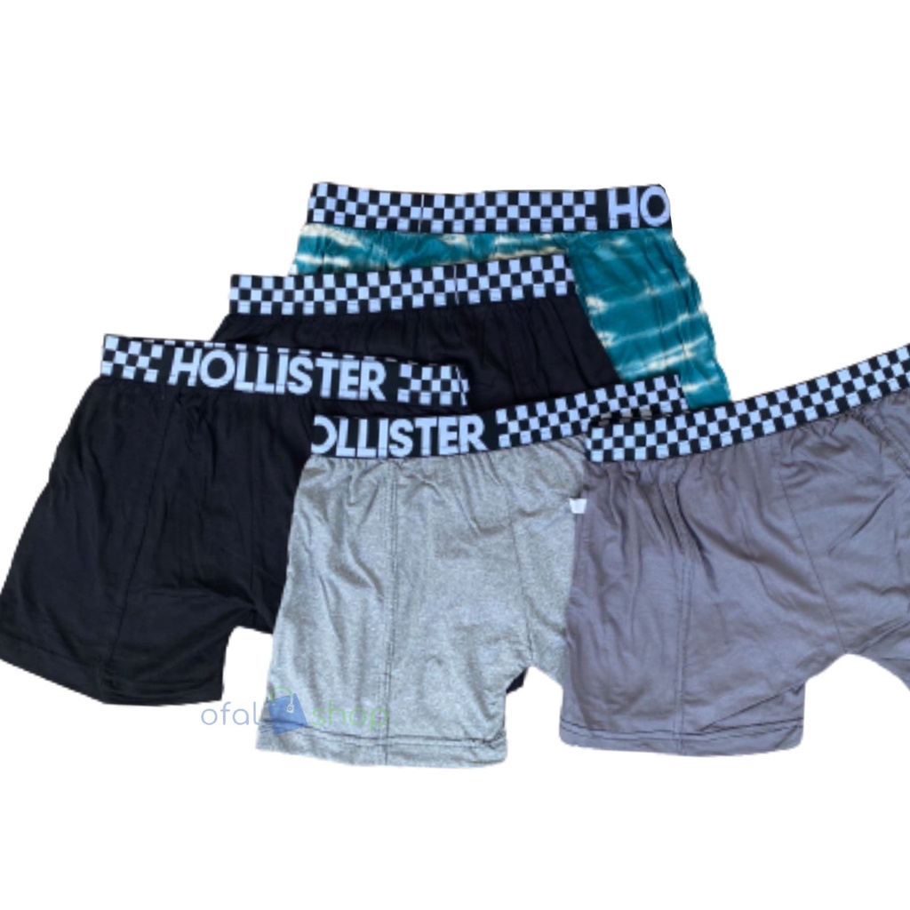 6 pcs Boxer Briefs Celana Boxer Pria BIG SIZE READY