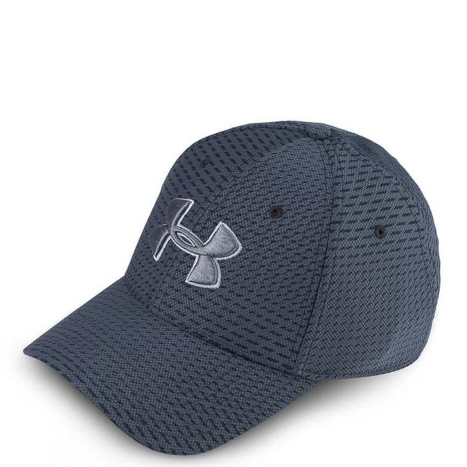 Ready Stok - Original Topi Import Men'S Printed Blitzing 3.0 Under Armour Grey
