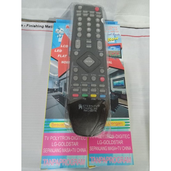 Jual Remote Tv Lcd Led Cocok Buat Polytron Lg Cod Shopee Indonesia