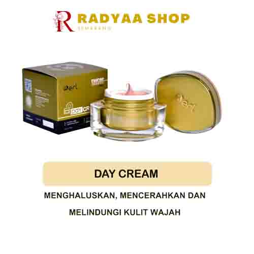 B Erl Lightening Day Cream Pemutih Pencerah Pelembab Kulit Wajah Glowing BPOM