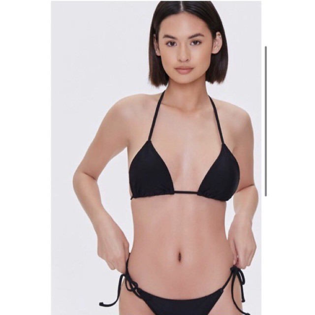 Triangle String Branded Bikini