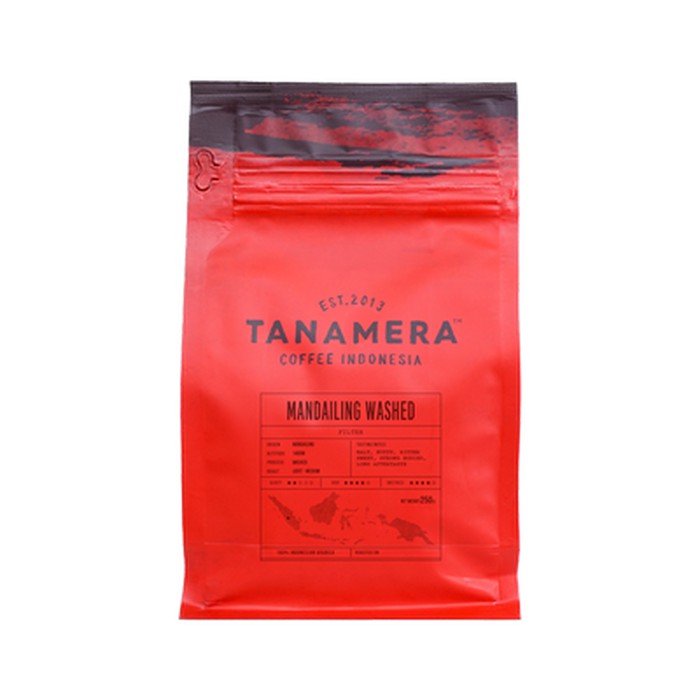 

Kopi Arabika Tanamera Coffee Sumatera: Mandailing Washed 250g - kkp1346