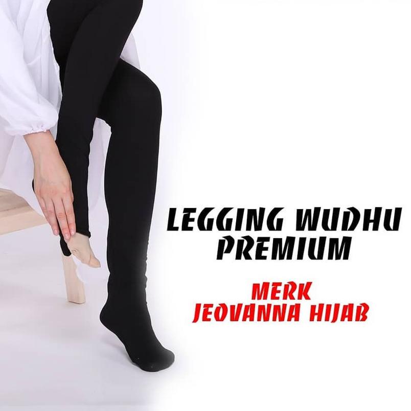 JEOVANNA HIJAB ORI - PROMO Legging Wudhu Muslimah Leging Cantik.