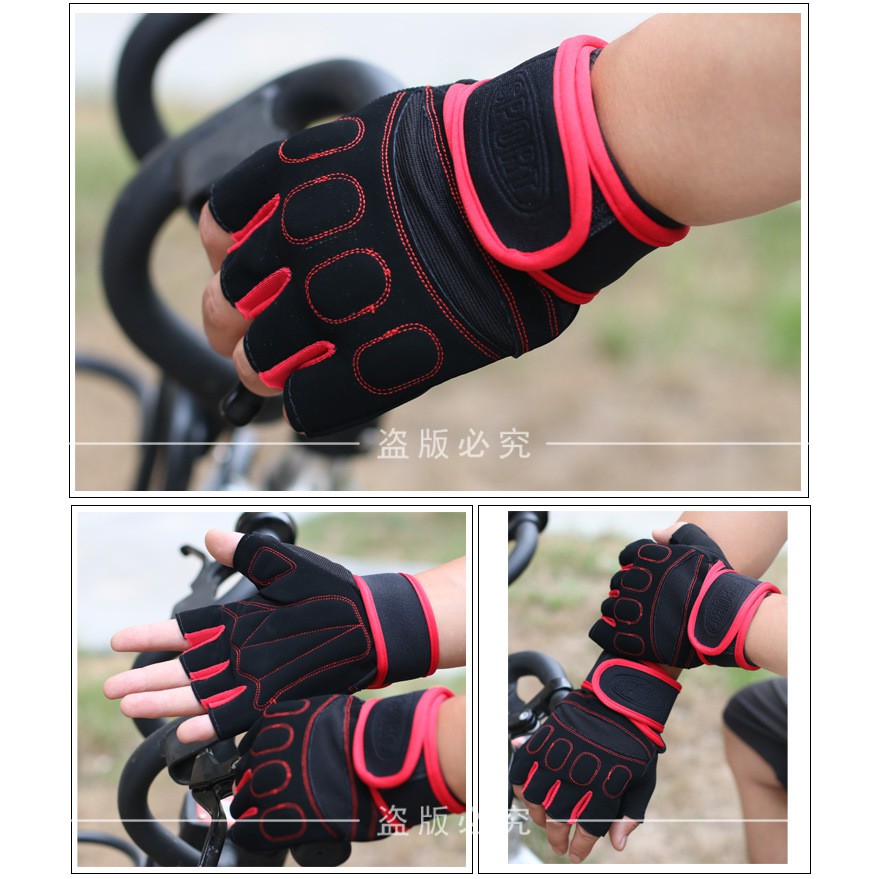 SARUNG TANGAN SEPEDA MOTOR GLOVES HALF FINGER ST SEPEDA MOTOR ST SEPEDA - FAS-224