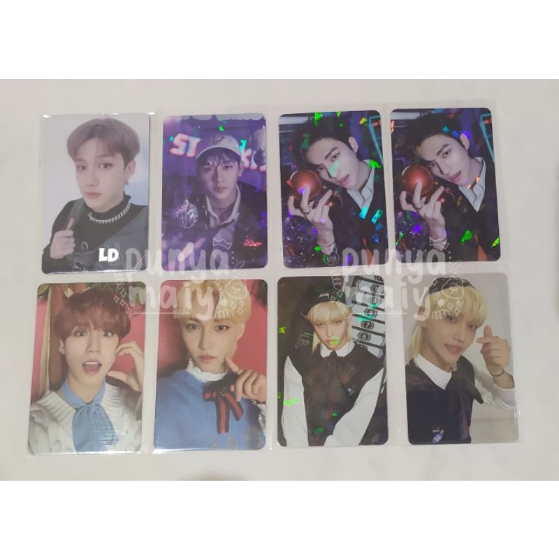 [READY STOCK] CHRISTMAS EVEL CE BANGCHAN HYUNJIN HAN FELIX PHOTOCARD LUCKY DRAW LD