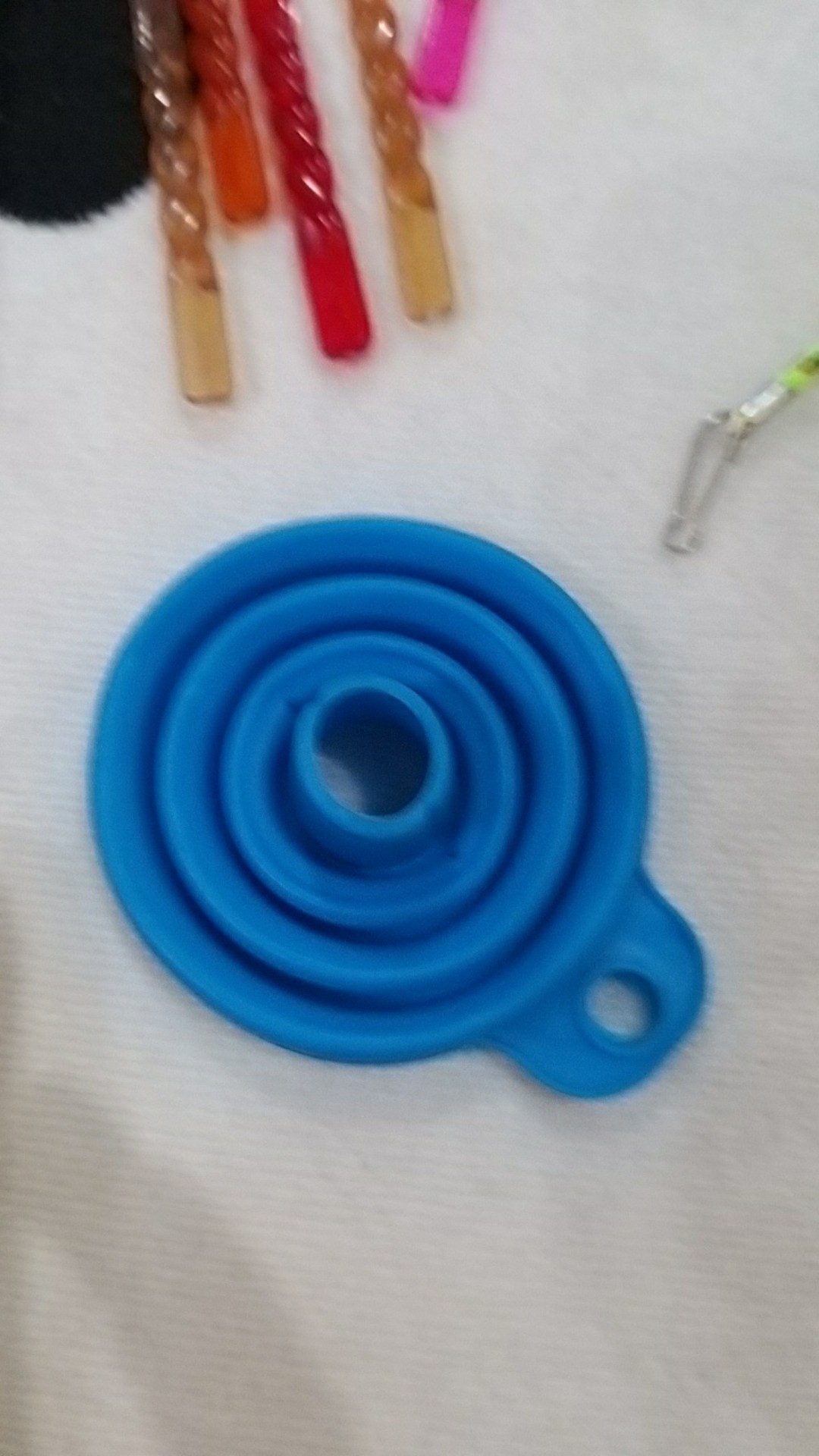 Corong Minyak Silikon Praktis Corong Minyak Goreng Ringan Dan Tebal