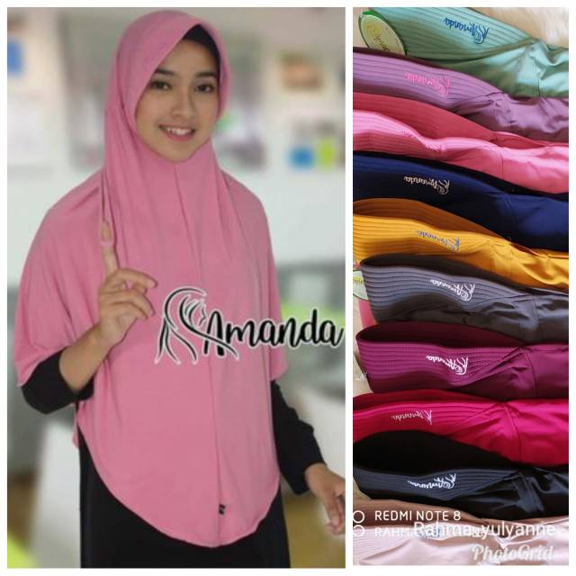 REAL PICT SERUT POLOS JUMBO  AMANDA ORI BAHAN JAMINAN BAGUS BISA COD