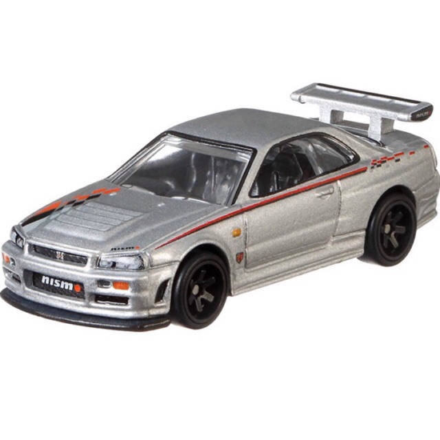 Hotwheels Nissan Skyline GTR BNR34 R34 Nismo Team Transport LOOSE