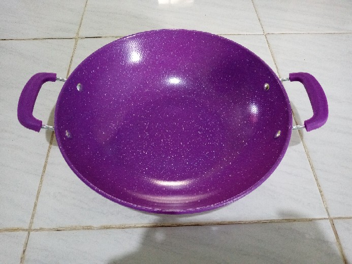 Wajan Marble Warna  Uk 32cm