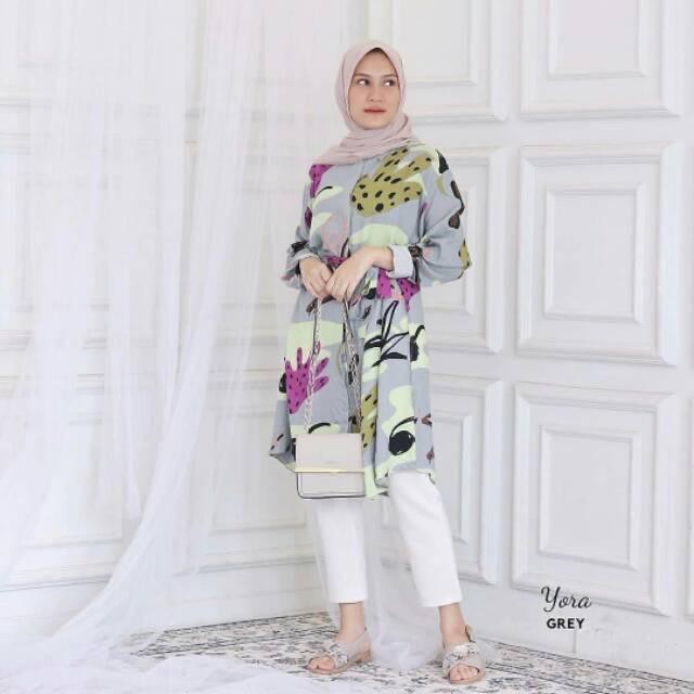 BIG SALE!! YORA TUNIK KAKTUS WOLFISH RAYON PREMIUM TERMURAH CACTUS