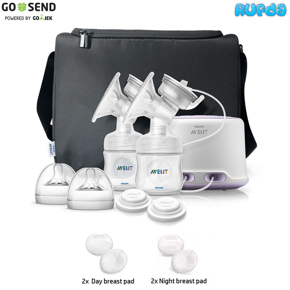 Avent Twin Electric Natural Breastpump Breast Pump, Pompa ASI Double