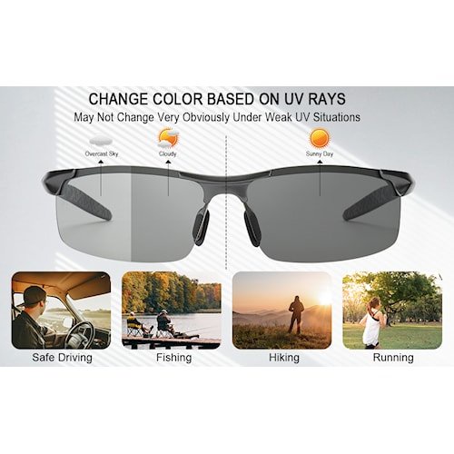 Polarized Sunglass Kacamata Anti anti silau siang & malam keren pria & wanita