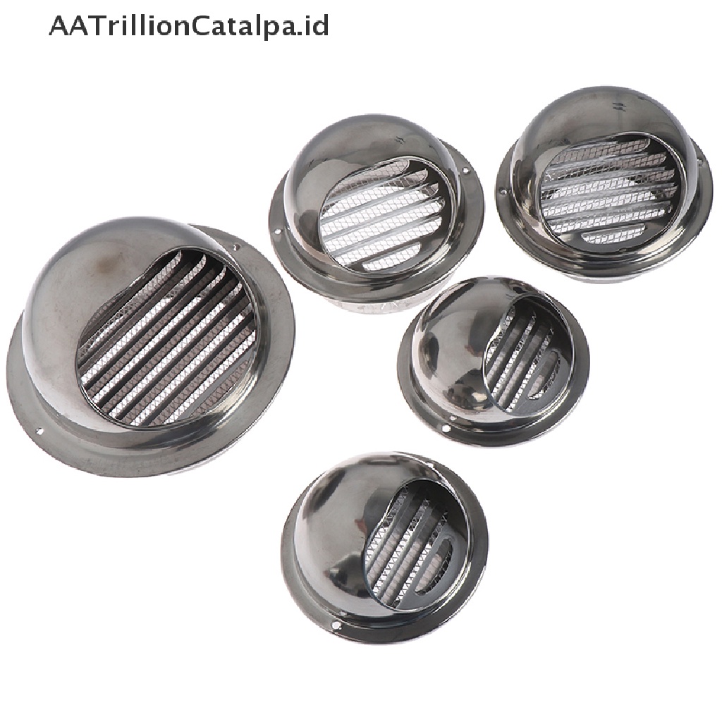 (AATrillionCatalpa) Cover Ventilasi Udara Bahan Stainless Steel