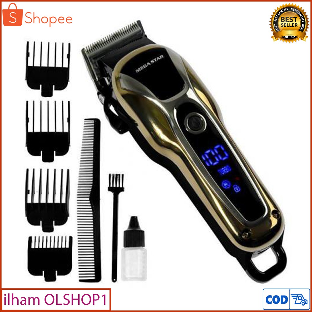 Clipper Kemei KM-1990 Alat Mesin Cukur Rambut Rechargeable Special mesin turbo