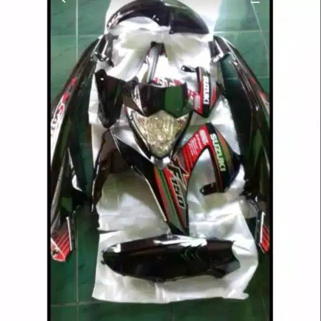 Full set Body halus Satria Fu Facelift Hitam