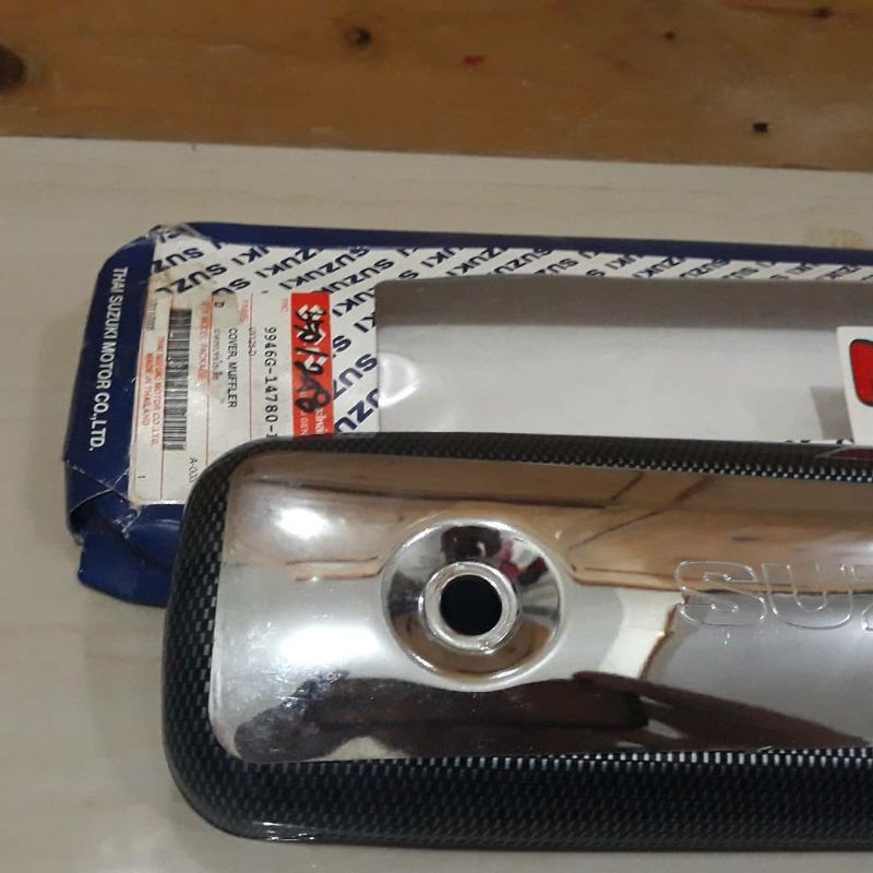 cover knalpot sga spin original thailand