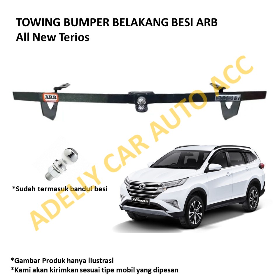 Towing Besi Belakang ARB Mobil Daihatsu All New Terios