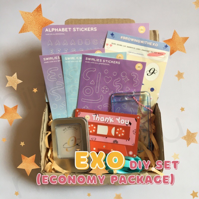 [READY] Bundling DIY Set EXO 9th Anniversary Economy Package