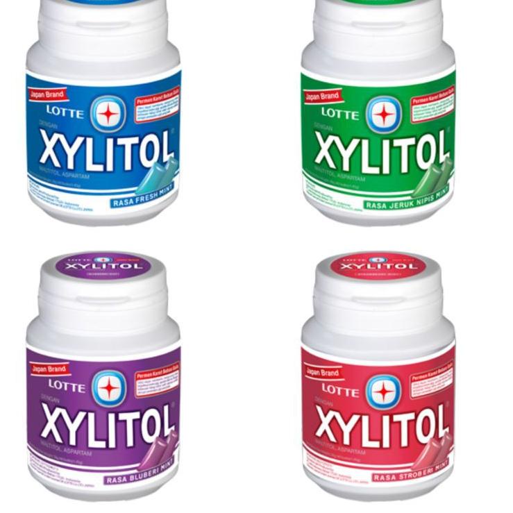 

LOTTE XYLITOL Chewing Gum 58gr - Permen Karet Bebas Gula ➮↕ ➡ 86