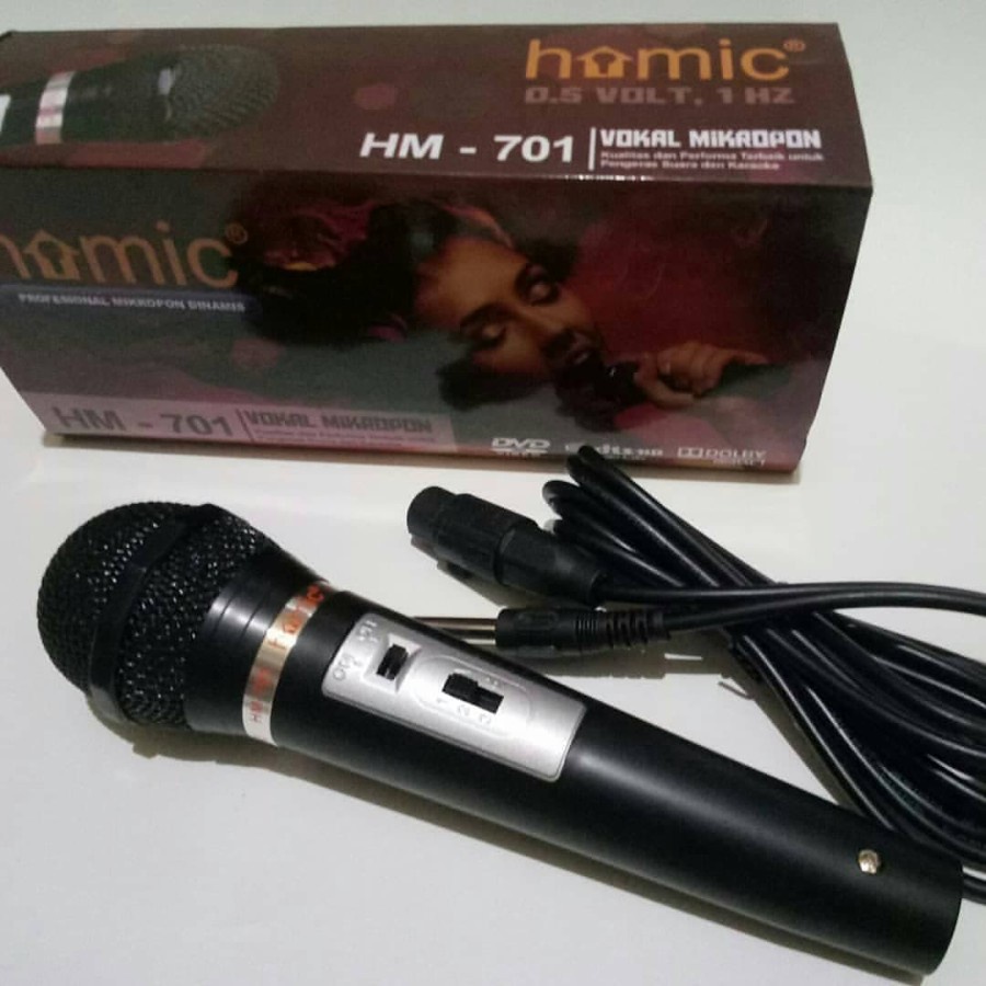 Homic microphone Mic kabel HM 701