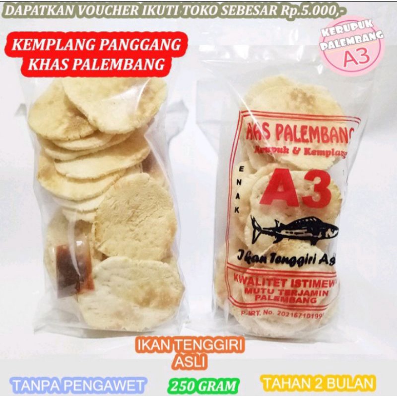 

KEMPLANG PANGGANG KERUPUK PANGGANG Ikan Tenggiri Enak 250 Gram Free Kardus