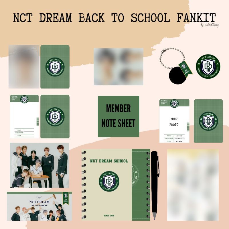 NCT Back to School Fankit