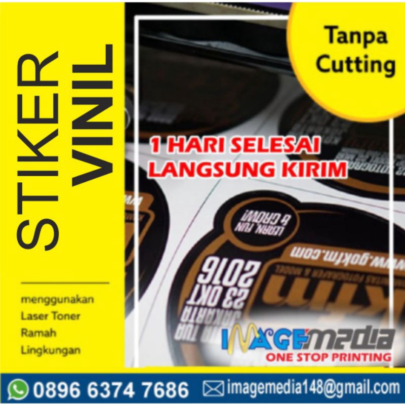 

Stiker Vinil A3+ Print aja