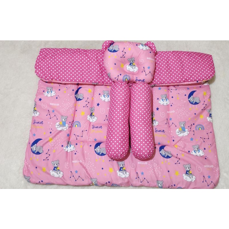 Bedcover bayi matras bantal guling bayi