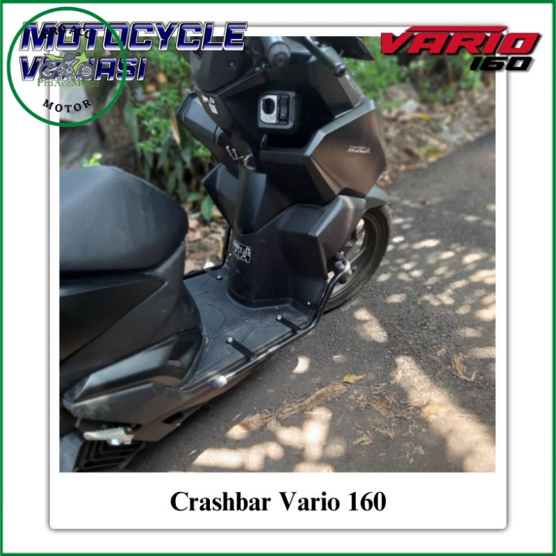 Crashbar VARIO 160 2022 2023 Tubular Vario 160 Dudukan Lampu Vario 160 (COD)