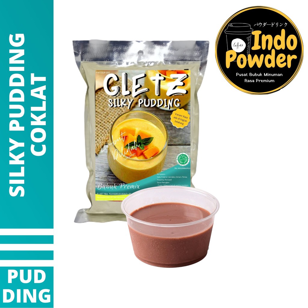 SILKY PUDDING COKLAT  - SILKY PUDING COKLAT  - Bubuk SILKY PUDDING