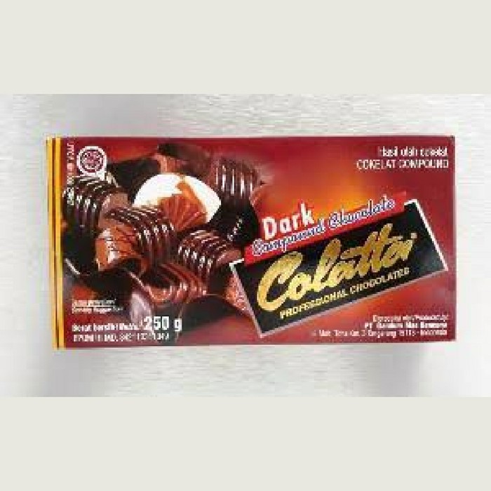 

COKELAT COLATTA DARK 250GRAM