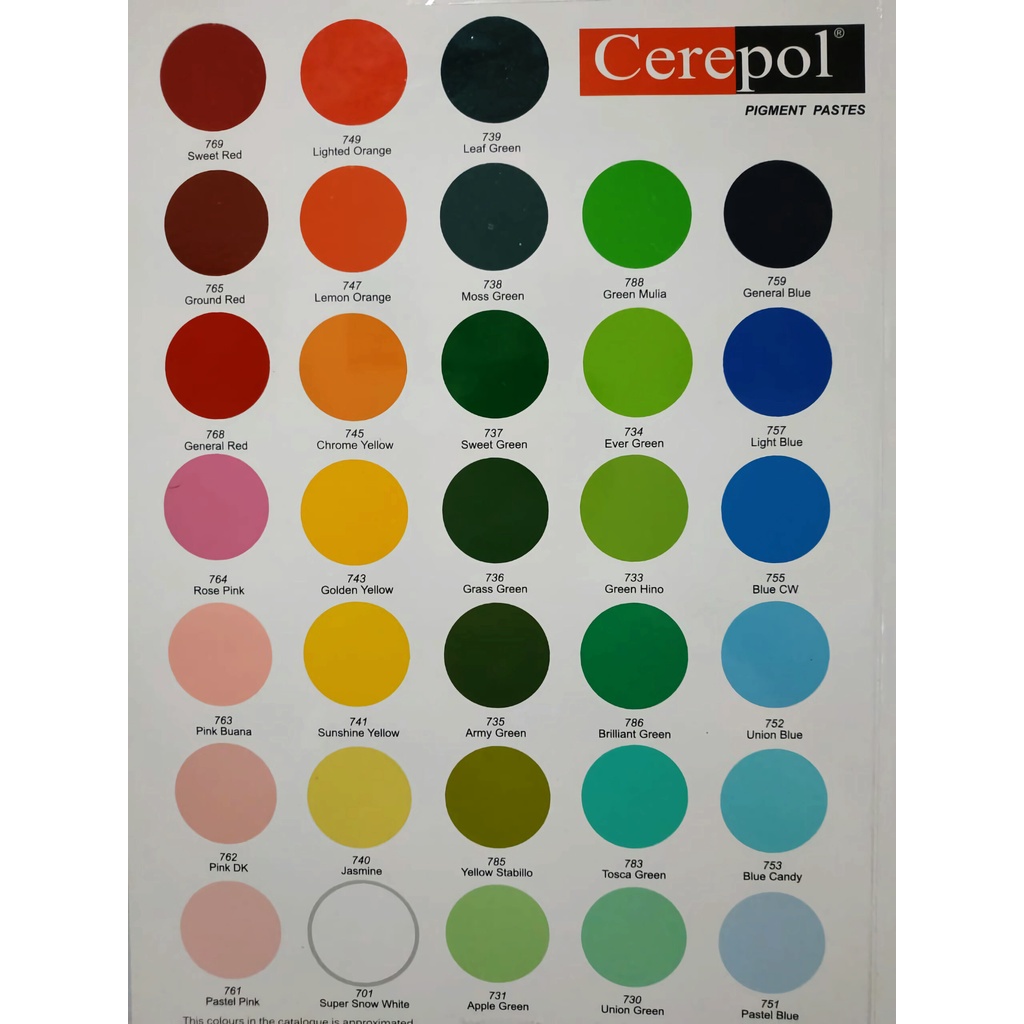 

MilL Cerepol Grey IWB Pigment Pasta Cair/Pewarna Resin/Fiberglass Cerepol Grey Iwb