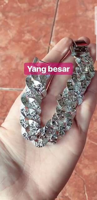 Perhiasan xuping gelang sisik naga silver E21