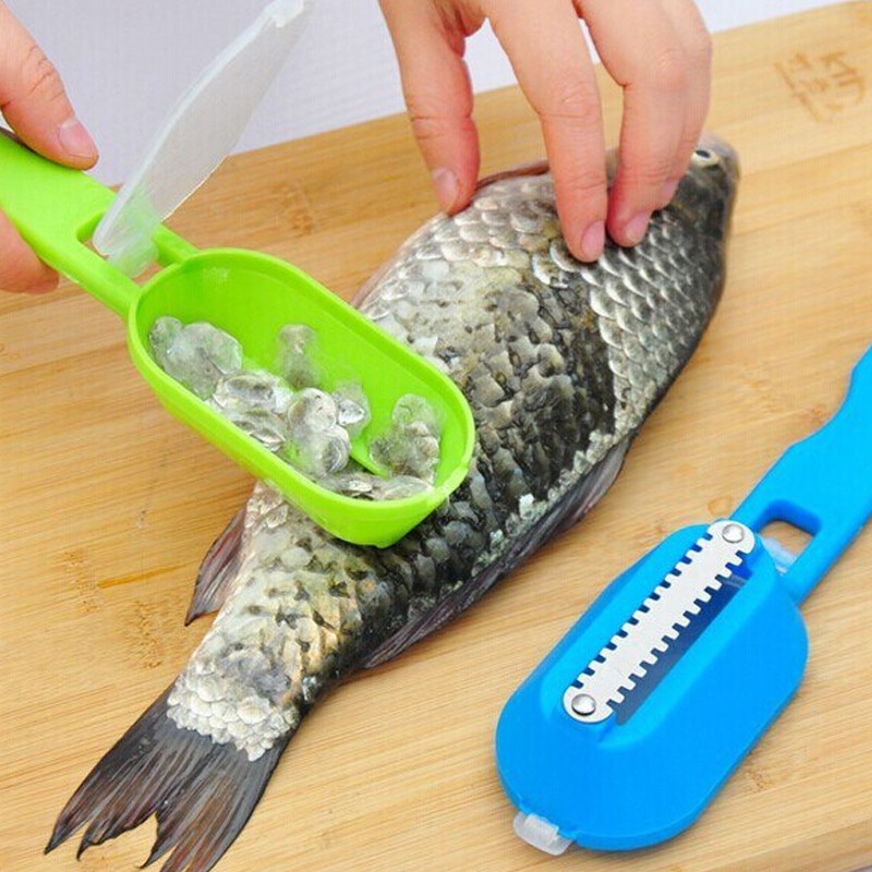 (VCM) Alat pembersih sisik ikan/serutan pisau sisk ikan stainless steel