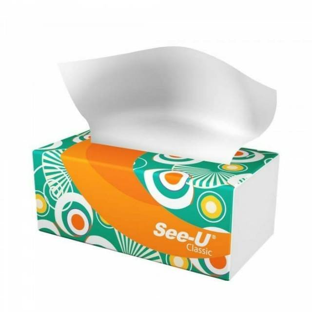 see-u classic facial tissue 250 sheets / Tissue See-U 250 sheets 2ply