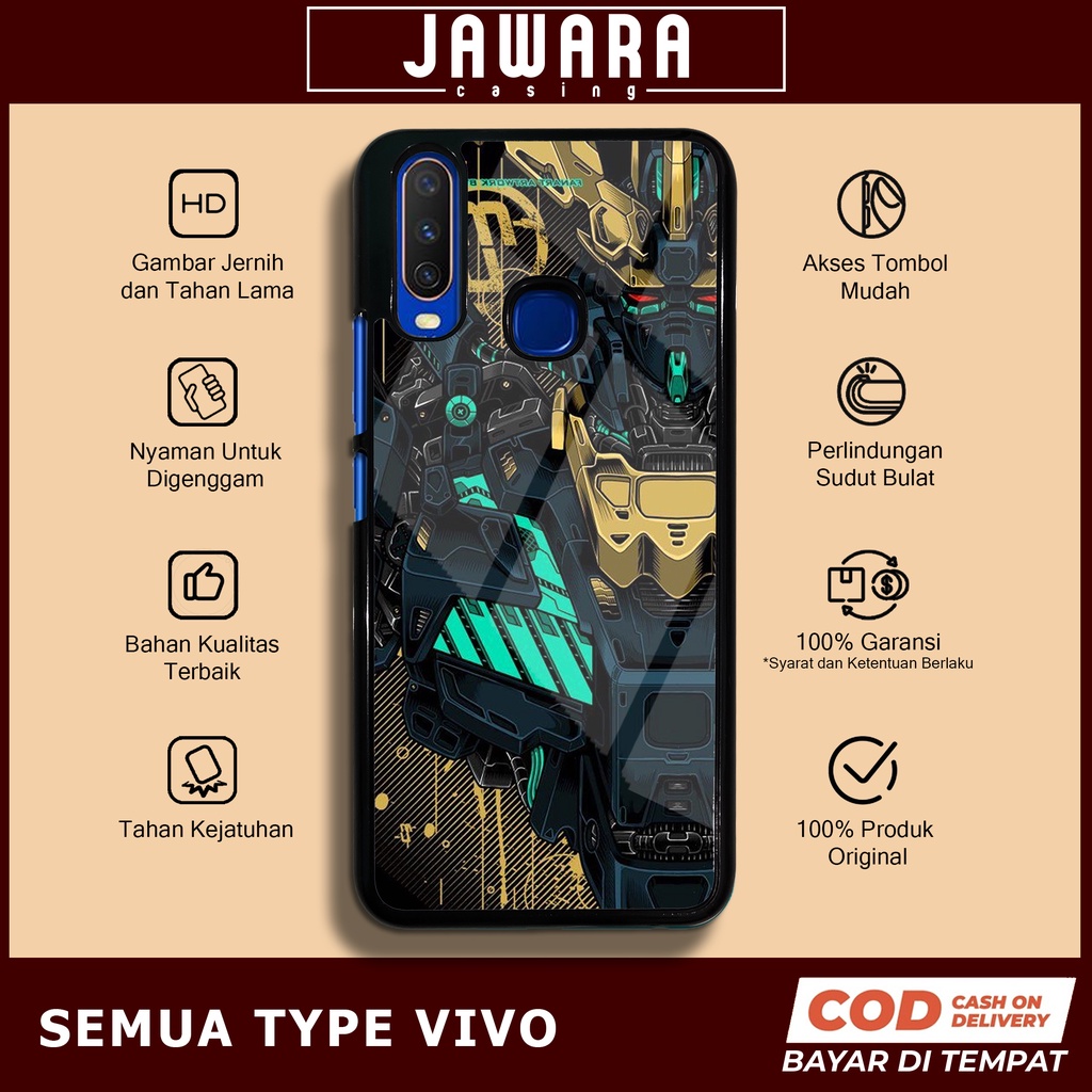 Case Vivo Y12 Y15 Y17 Y12i Y11 Case Hp Vivo Y12 Y15 Y17 Y12i Y11 Premium Glossy Case [GDM1] Jawara C