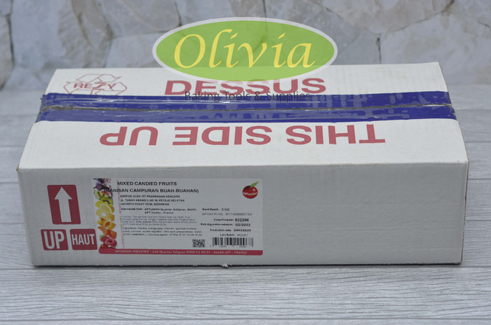 

Mixed Peel / Manisan Campuran Buah Aptunion Sukade 5kg